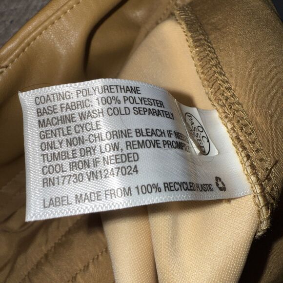 A New Day Women's High-Rise Faux Leather Tapered Ankle Pants Size 12 NWT - Picture 8 of 10